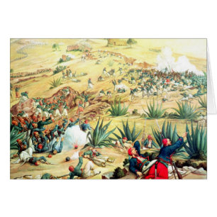 Striden av Puebla, 5 maj 1862 Hälsningskort