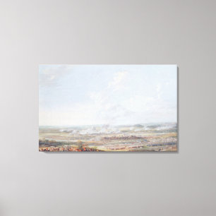 Striden av Rocoux, 11th Oktober 1746, 1784 Canvastryck