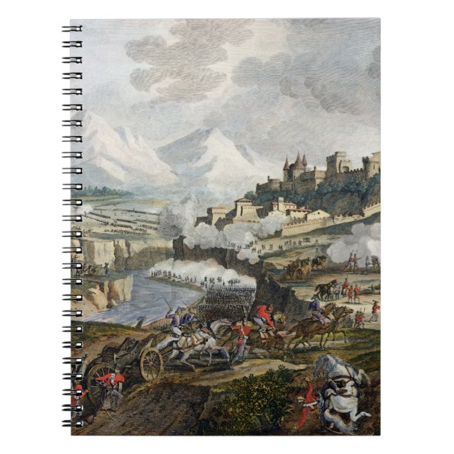 Striden av Roveredo, 18 Fructidor, år 4 (Sept Anteckningsbok (Framsidan)