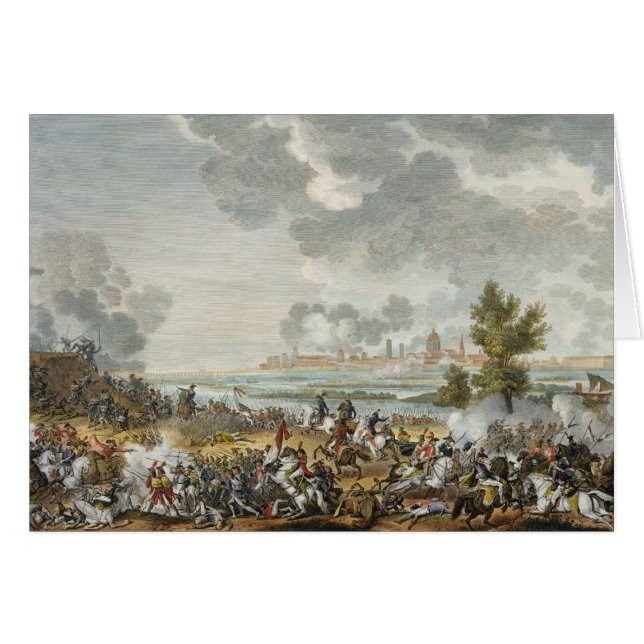 Striden av S. Giorgio di Mantova, 29 Fructidor, Hälsningskort (Framsidan Horizontal)