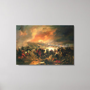 Striden av Smolensk, 17th Augusti 1812, 1839 Canvastryck