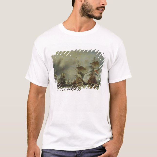 Striden av Texel, 29 Juni 1694 T-shirt (Framsida)