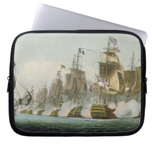 Striden av Trafalgar, 21st Oktober 1805, engrav Laptop Fodral