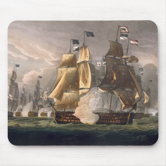 Striden av uddSt. Vincent, Februari 14th 1797 Musmatta (Framsidan)