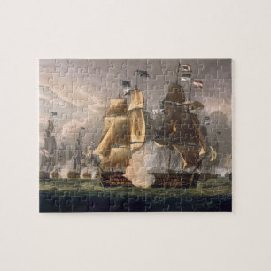 Striden av uddSt. Vincent, Februari 14th 1797 Pussel