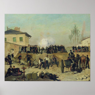 Striden av Villejuif, Siege av Paris, 1870 Poster