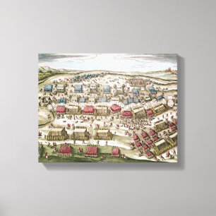 Striden av vitberg, 8th November 1620 Canvastryck