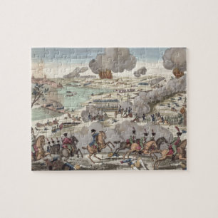 Striden av Wagram, 6e Juli 1809 (gravyr) Pussel