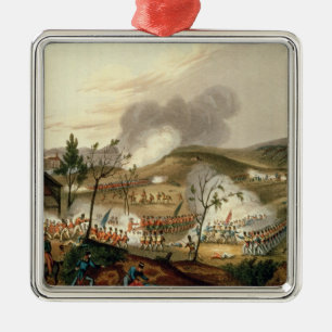 Striden av Waterloo, 18 Juni 1815 Julgransprydnad Metall