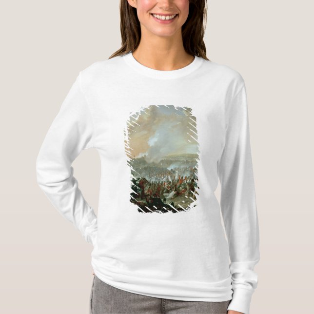 Striden av Waterloo, 18th Juni 1815 T Shirt (Framsida)