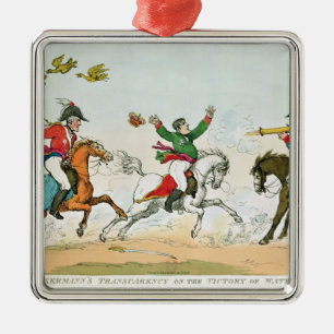 Striden av Waterloo Julgransprydnad Metall