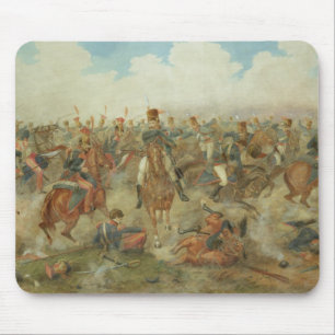 Striden av Waterloo, Juni 18th 1815 (w/c på pap Musmatta