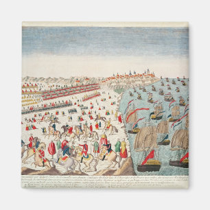 Striden av Yorktown, 19th Oktober 1781 Magnet
