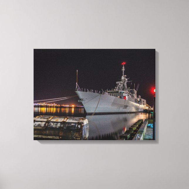 Striden har just börjat Poster trä Canvastryck (Framsida)