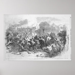 Striden i Bull Springa Poster