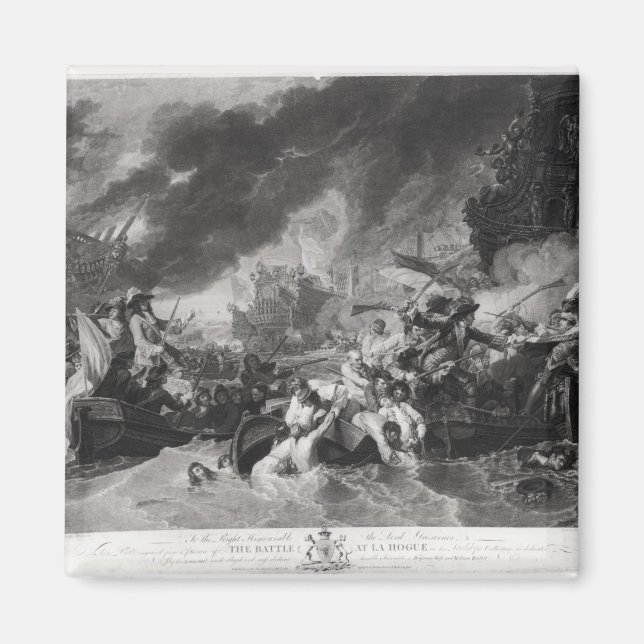 Striden i Haag den 29 maj 1692 Magnet (Framsidan)