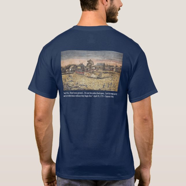 Striden i Lexington T Shirt (Baksida)