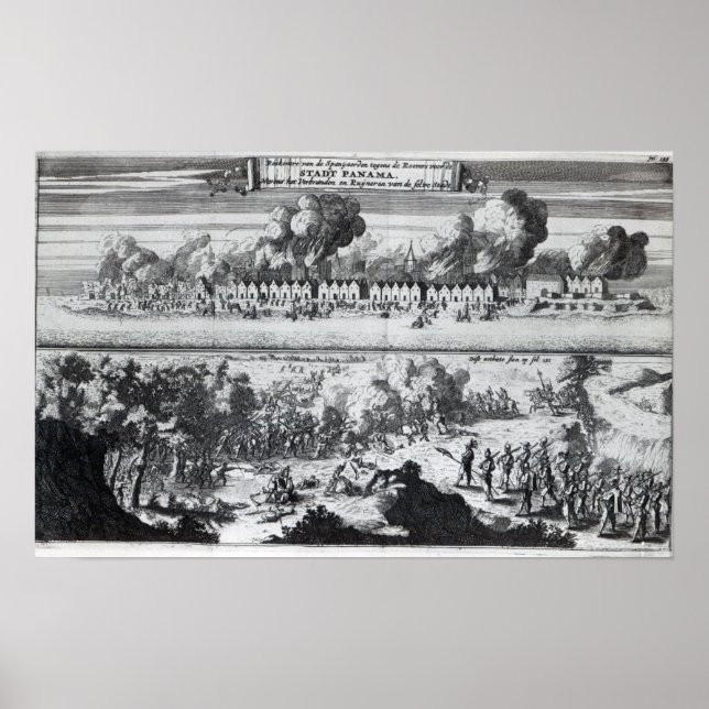 Striden mellan Buccaneers Poster (Framsidan)