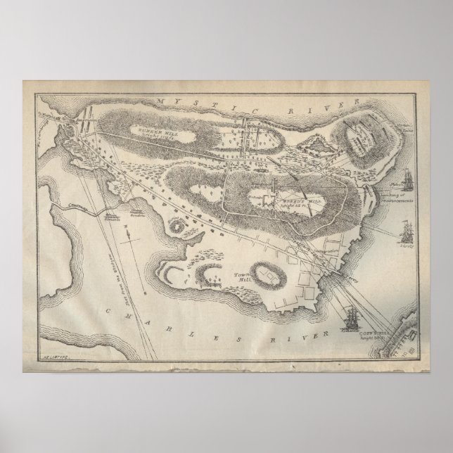 Striden mellan Bunker Backe Poster (Framsidan)