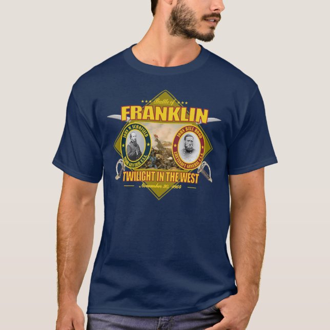 Striden mellan Franklin Tee Shirt (Framsida)