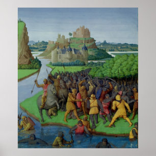 Striden mellan Maccabees och Bacchides Poster