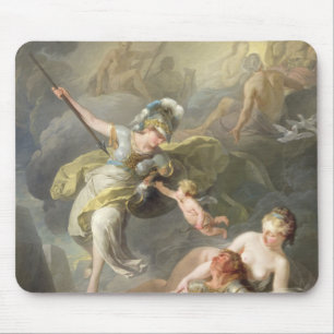 Striden mellan Minerva och fördärvar, 1771 Musmatta