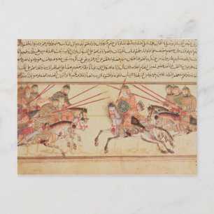 Striden mellan mongoliska stammar, 1300-talet vykort