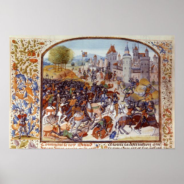 Striden mellan Nevilles Kor och Hundred Poster (Framsidan)