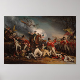 Striden mellan Princeton och John Trumbull Poster