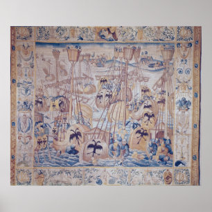 Striden mellan Tunis och Lepanto Poster