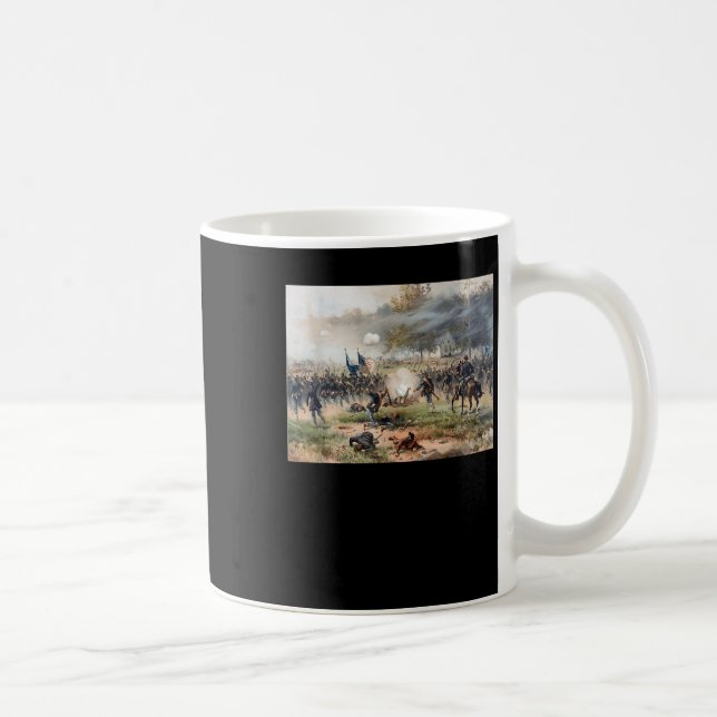 Striden mot antietam - Krig Kaffemugg (Höger)
