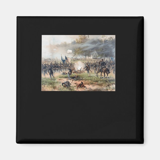 Striden mot antietam - Krig Magnet (Framsidan)