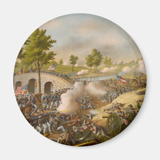 Striden mot Antietam - Potomacarmén Magnet (Framsidan)