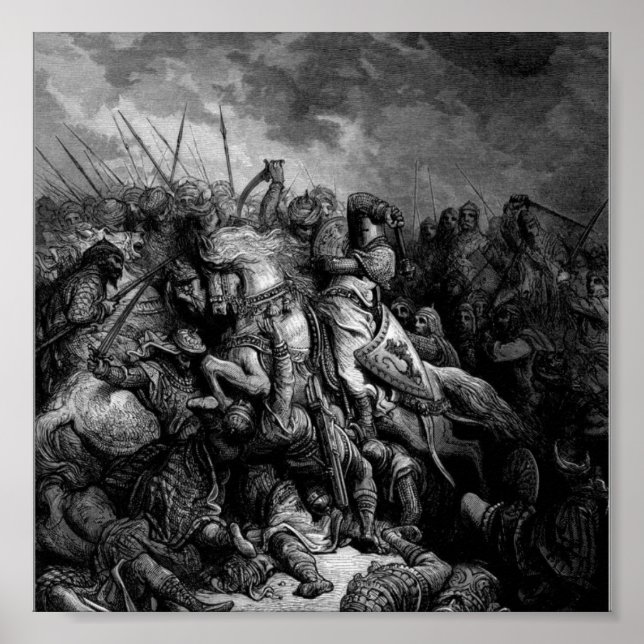 Striden mot Arsuf Poster (Framsidan)