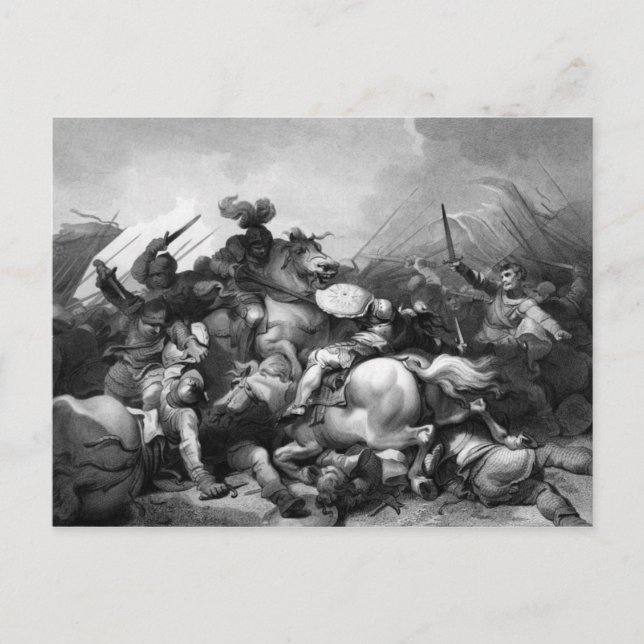 Striden mot Bosworth Fält Vykort (Framsida)