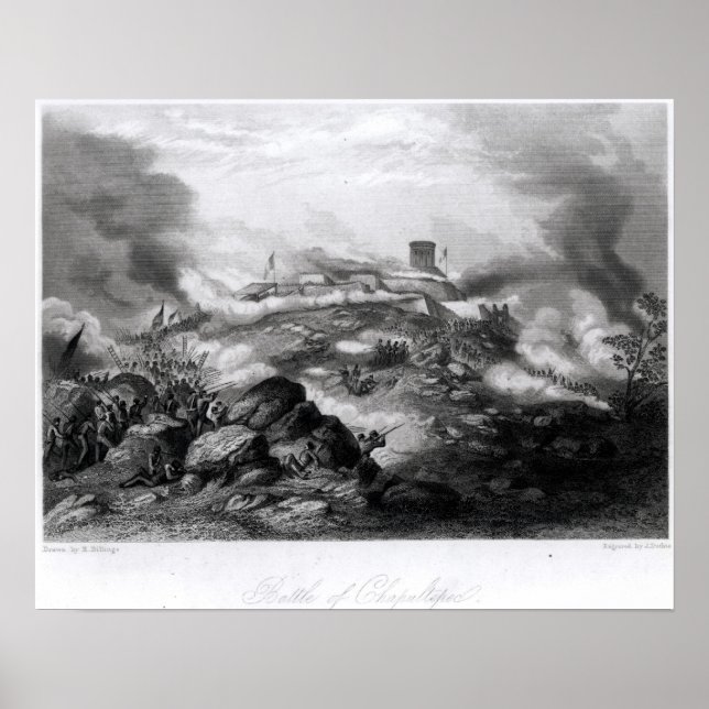 Striden mot Chapultepec Poster (Framsidan)