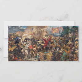 Striden mot Grunwald (medeltida militärscenen) (Kr Kort