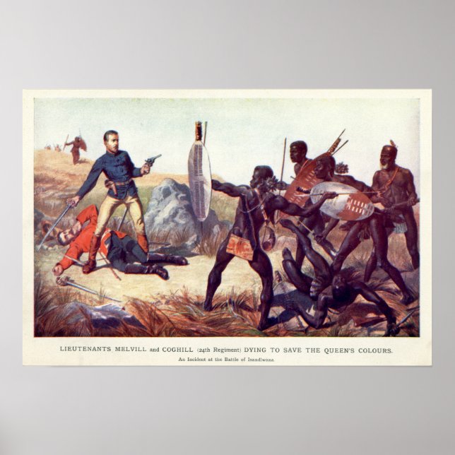 Striden mot Isandlwana Poster (Framsidan)