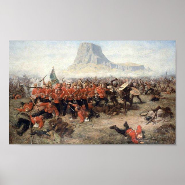 Striden mot Isandlwana Poster (Framsidan)
