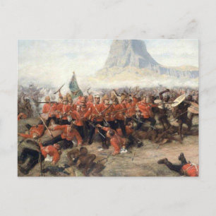 Striden mot Isandlwana Vykort