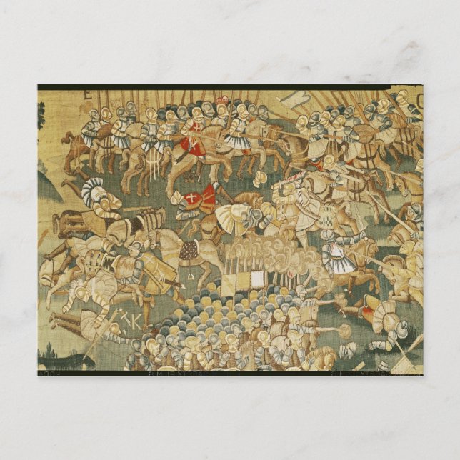 Striden mot Jarnac Vykort (Framsida)