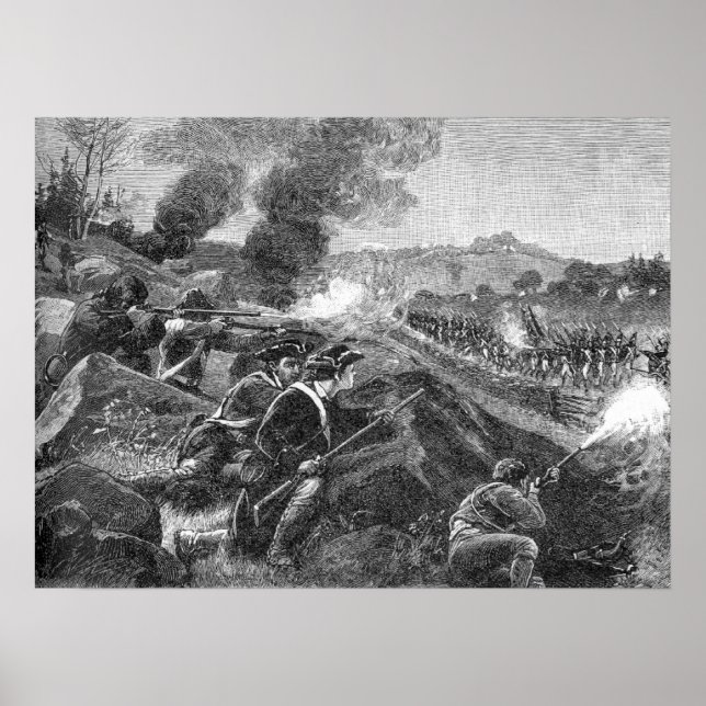 Striden mot Lexington Poster (Framsidan)