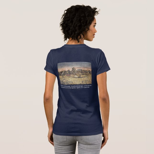 Striden mot Lexington Women's T-Shirt (Hel baksida)