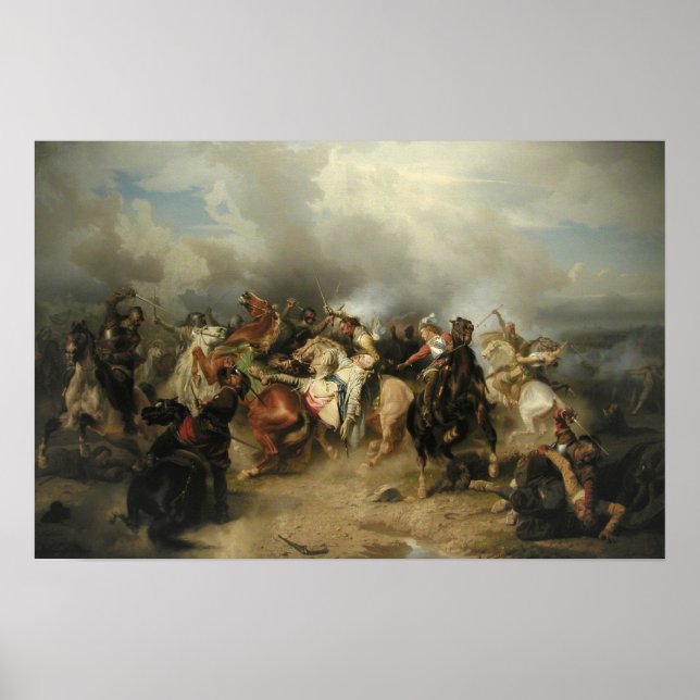 Striden mot Lutzen Poster (Framsidan)