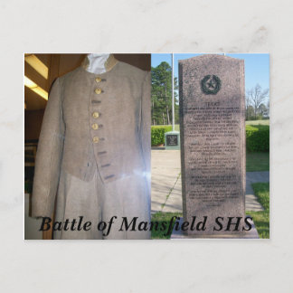 Striden mot Mansfield Louisiana Vykort