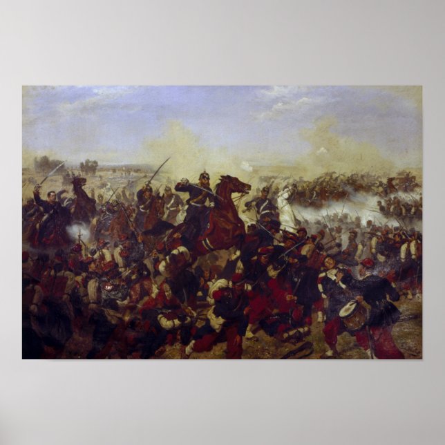 Striden mot Mars de la Tour Poster (Framsidan)