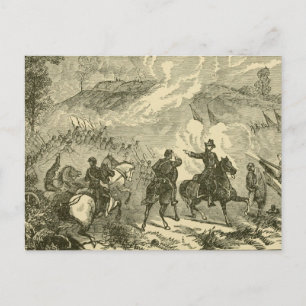 Striden mot missionärsgruppen Ridge Vykort