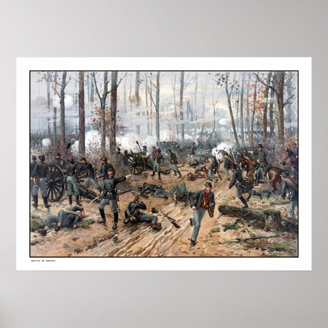 Striden mot Shiloh Poster (Framsidan)