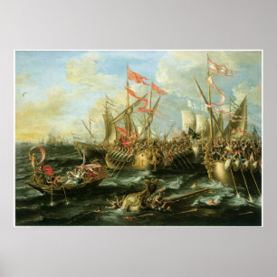 Striden om Actium den 2 september 31 f.d. Poster