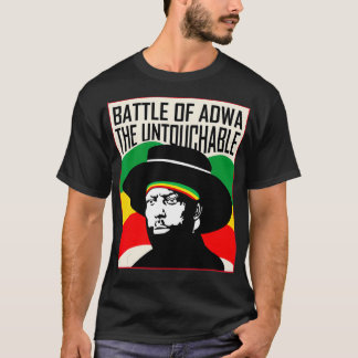 Striden om Adwa 125:e året Victory Menelik II T Shirt